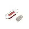 Kokpit/Merdiven lambası 12v  kırmızı 29x84mm