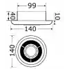 Led Spot Lambalı Aspiratör