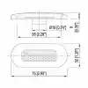 Merdiven Lambası Led 12V - Mavi Işık