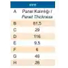 Mobella Kanatlı Tip Kapı Kilidi
