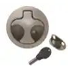 Paslanmaz Çelik Gömme kulp 61mm Kilitli