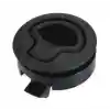Plastik Gömme Kulp, Yaylı - Siyah