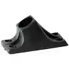 Lalizas 43247 Rectangular Socket 60° Tüp Çapı Ø 22mm Plastik Siyah