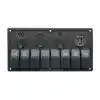 Lalizas 70432 Rocker Switch Panel LED 12v/24v (8 Rockers)
