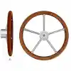SAVORETTI T6IN Modern Teak Dümen Simidi - 45cm