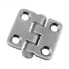 Lalizas 74886 Silent Hinge Reversed Paslanmaz Çelik 316 L38mm W37mm Thickness 1,8mm