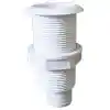 Lalizas Thru-Hull Geçiş Rakoru 1½ Hortum Barblı Ø31mm Beyaz
