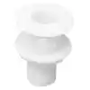 Nuova Rade Thru-Hull Geçiş Rakoru 5/8 Hortum Nipelli Ø15mm Beyaz
