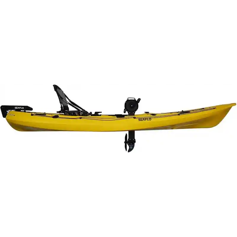 SEAFLO RPA123 Tek Kişilik Pedallı Kano Sarı