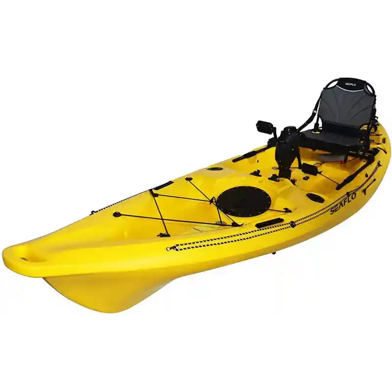 SEAFLO RPA123 Tek Kişilik Pedallı Kano Sarı