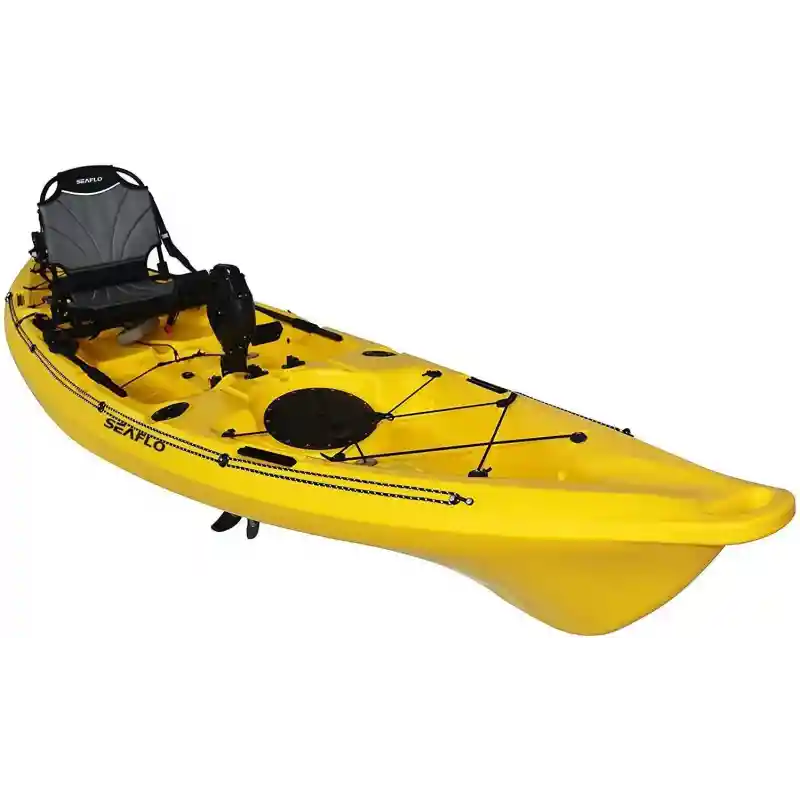 SEAFLO RPA123 Tek Kişilik Pedallı Kano Sarı