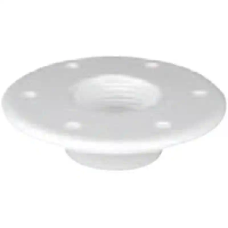 Table Bottom Plate, Flushmount, Ø 190mm-Η.10mm, Beyaz