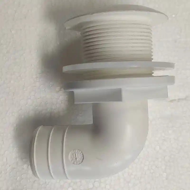 Bulk Packaging For Oem, Thru-Hull Elbow 90°, For Hose Ø 38mm, Beyaz, İso