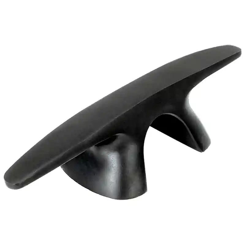 Bull Dog Cleat, İnox 316, 200mm (8), Siyah