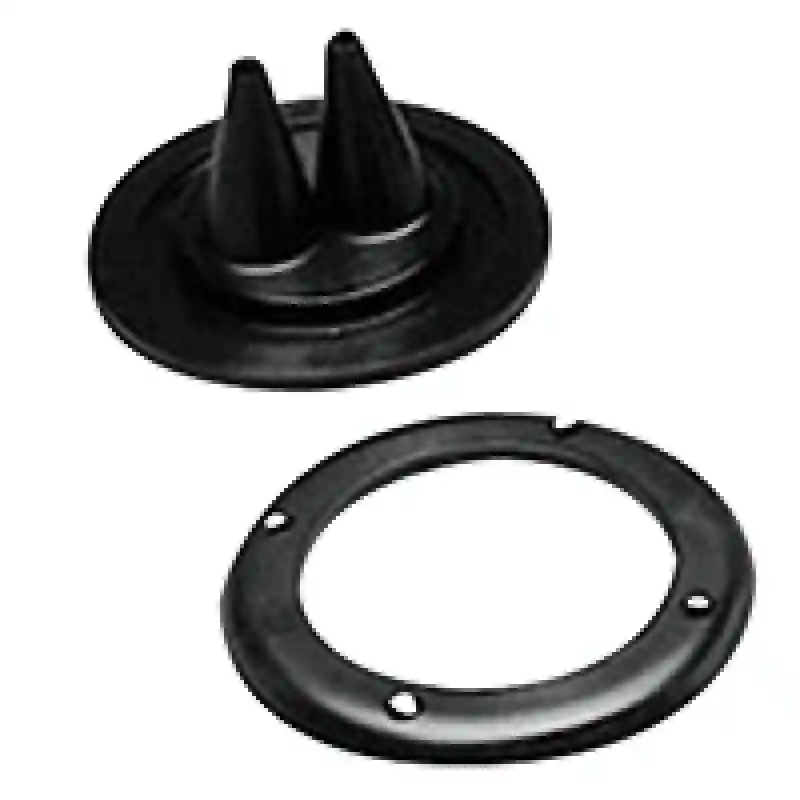 Cable Boot Splited W/Screwed Ring, Ø 115mm, Cut-Out Ø 105mm, Siyah