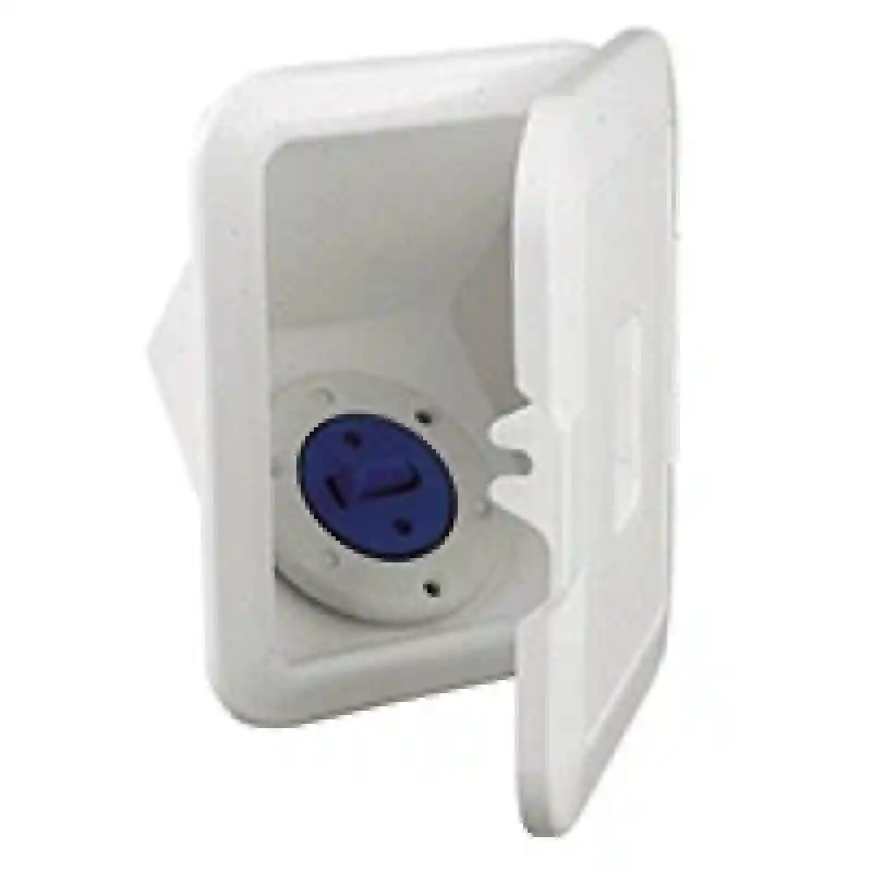 Case W/Deck Filler For Fuel, W/Lid, Ø 38mm Hose, Beyaz