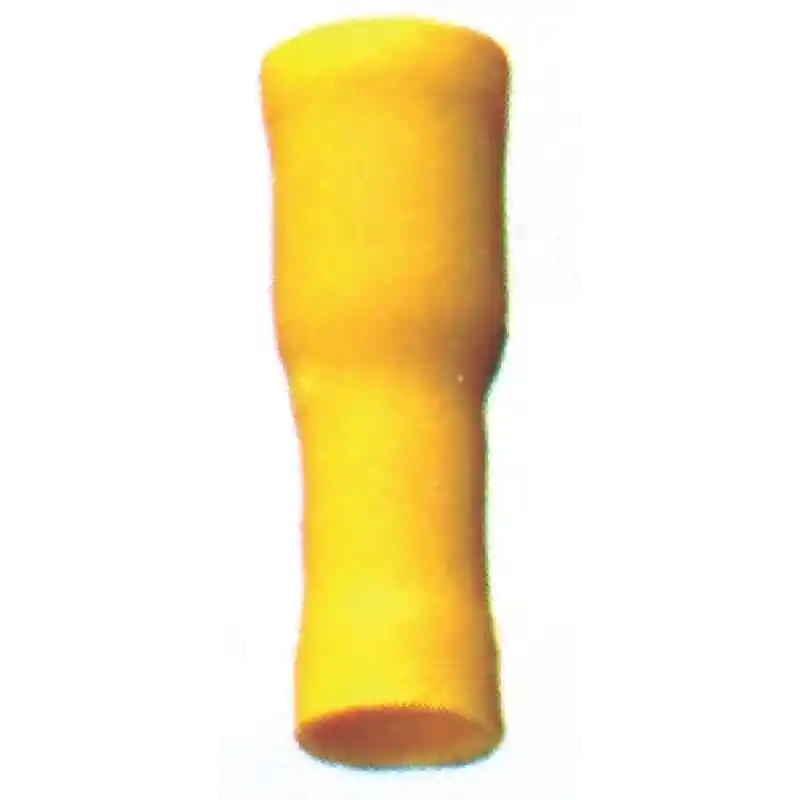 Çıt Çıt Fişi Dişi ,Sarı,2,5-6mm2(15 Adet)