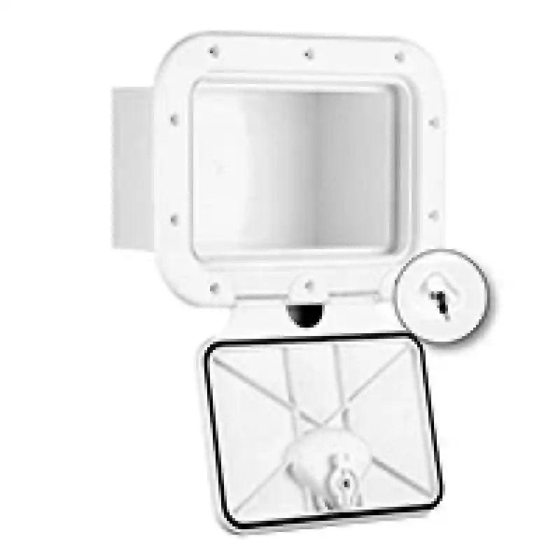 Classıc Saklama Hatchi Kilitli, Beyaz, 275X375mm