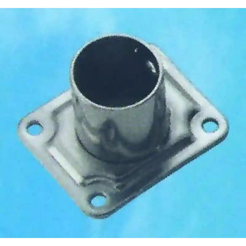 Dikdörtgen Taban 90°, İnox 316, Ø 25mm