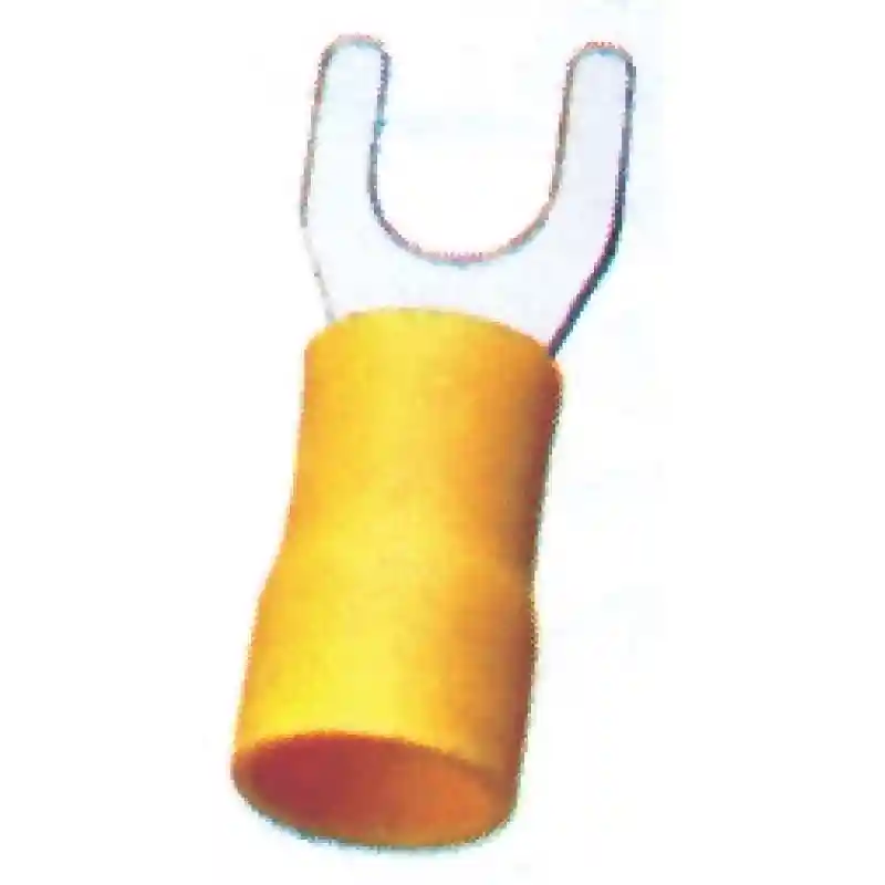 Düz U Yüzey Bağlayıcı,Sarı -5,3mm2,2,5-6mm2 20 Adt