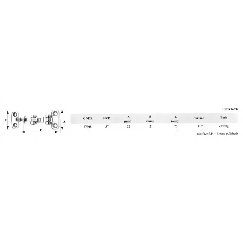 Gergili Kilit, Paslanmaz Çelik, 3