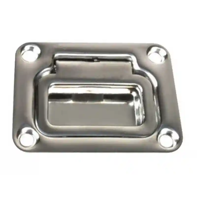  Gömme Kapak Kulpu, 76X57mm, 304 Kalite Paslanmaz