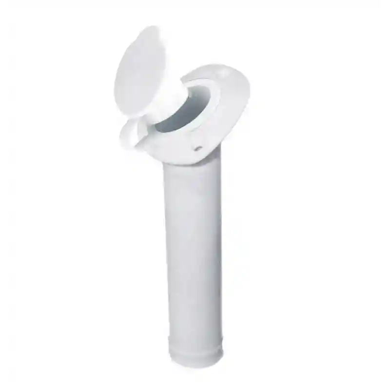  Gömme Olta Ayağı, Kapaklı, Plastik Beyaz