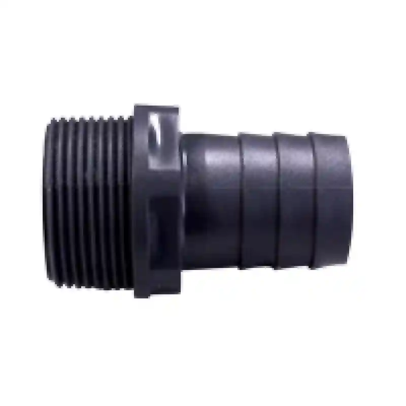 Hose Adaptor For Valve, Threaded Bspt 1, Plastik