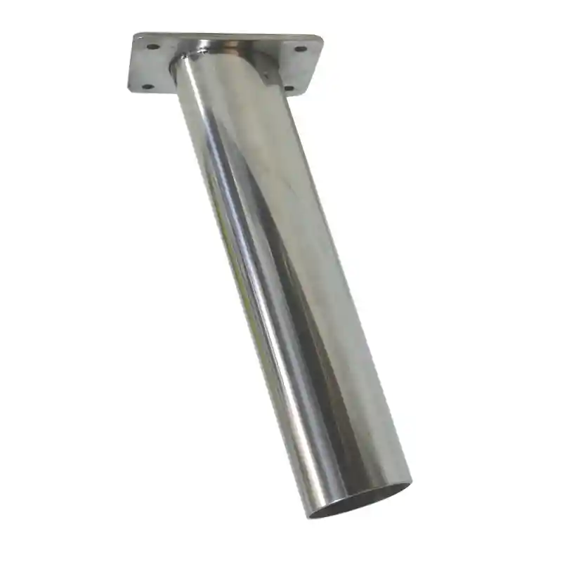 Kamış Tutucu (Güverte Tipi),İnox 316, L232mm, W51mm, Ø 44,5mm