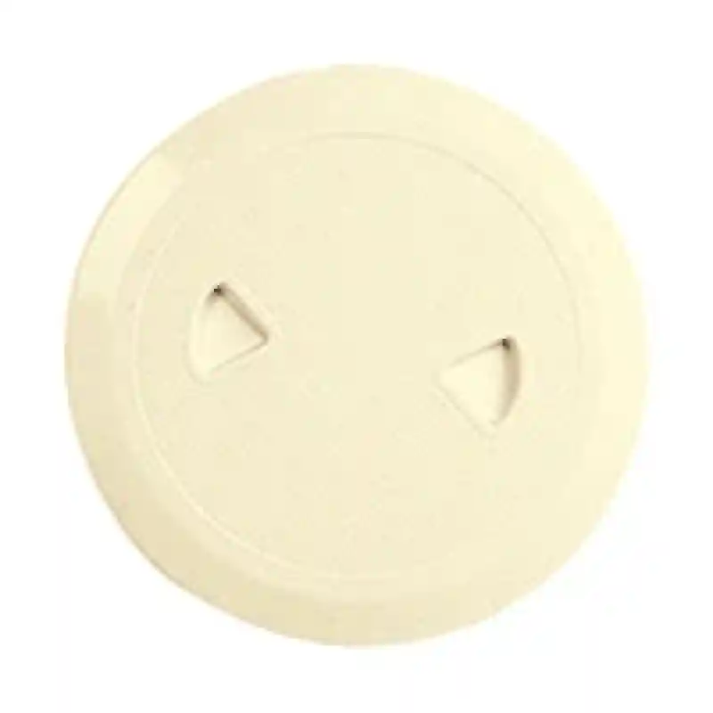 Kontrol Kapağı, Yuvarlak, Krem, İç. Ø 133mm