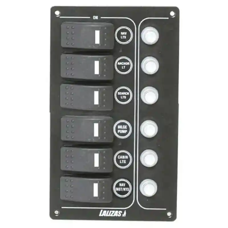 Kontrol Paneli Sp6 Offshore,İşıklı Su Geçirmez 6