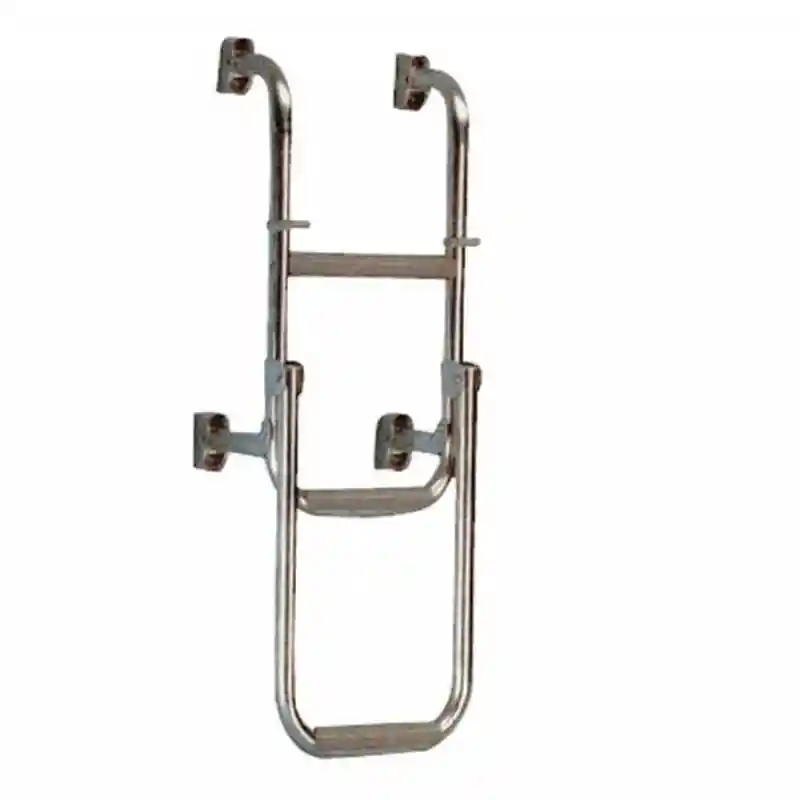  Krom Katlanır Merdiven 2+1 Basamaklı