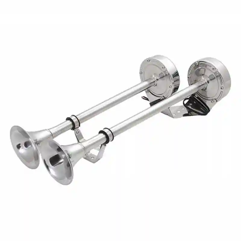  Krom Trompet Korna Çiftli / 12V