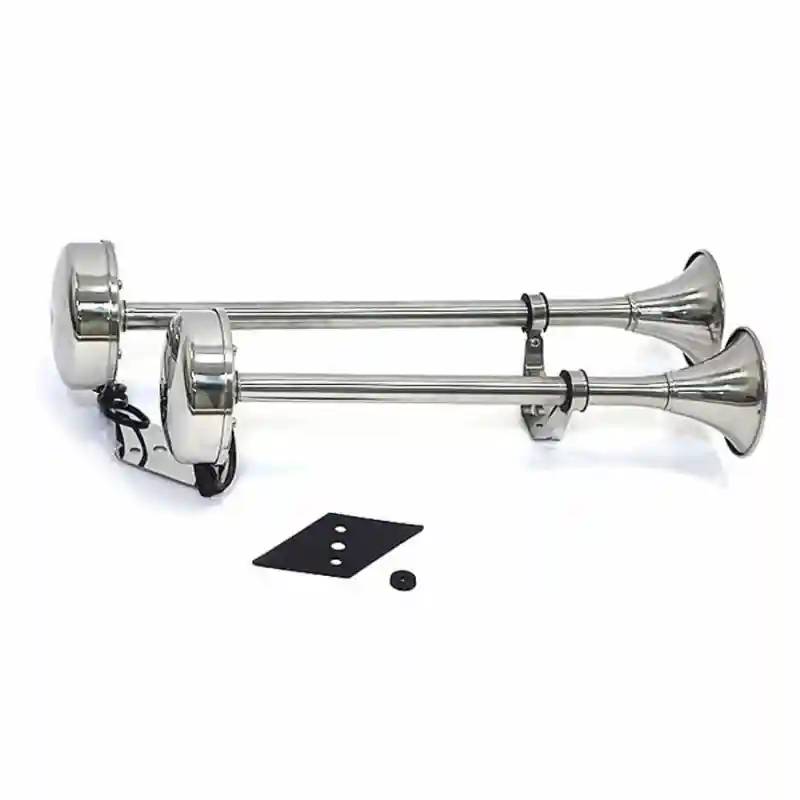  Krom Trompet Korna Çiftli / 12V