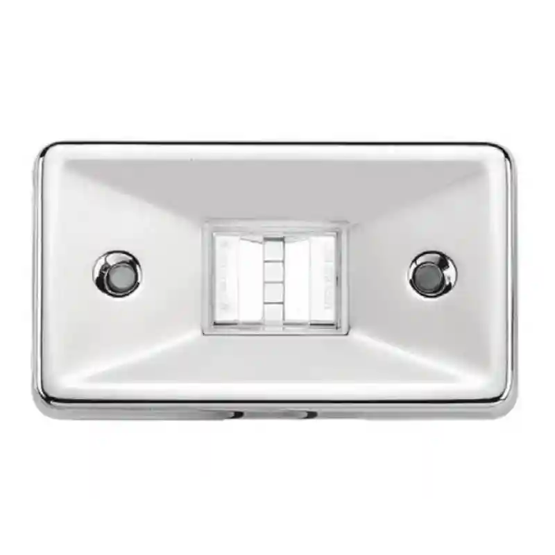  Led Kıç Feneri Krom Dikdörtgen 12V