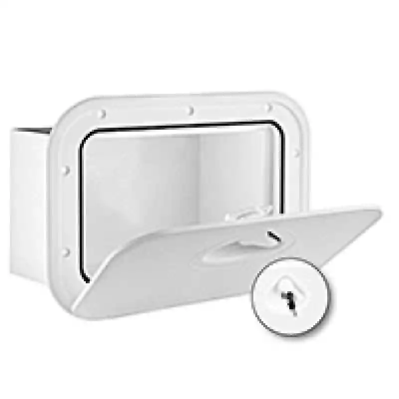 Mıd Line Saklama Hatchi Kilitli, Beyaz, 278X378mm