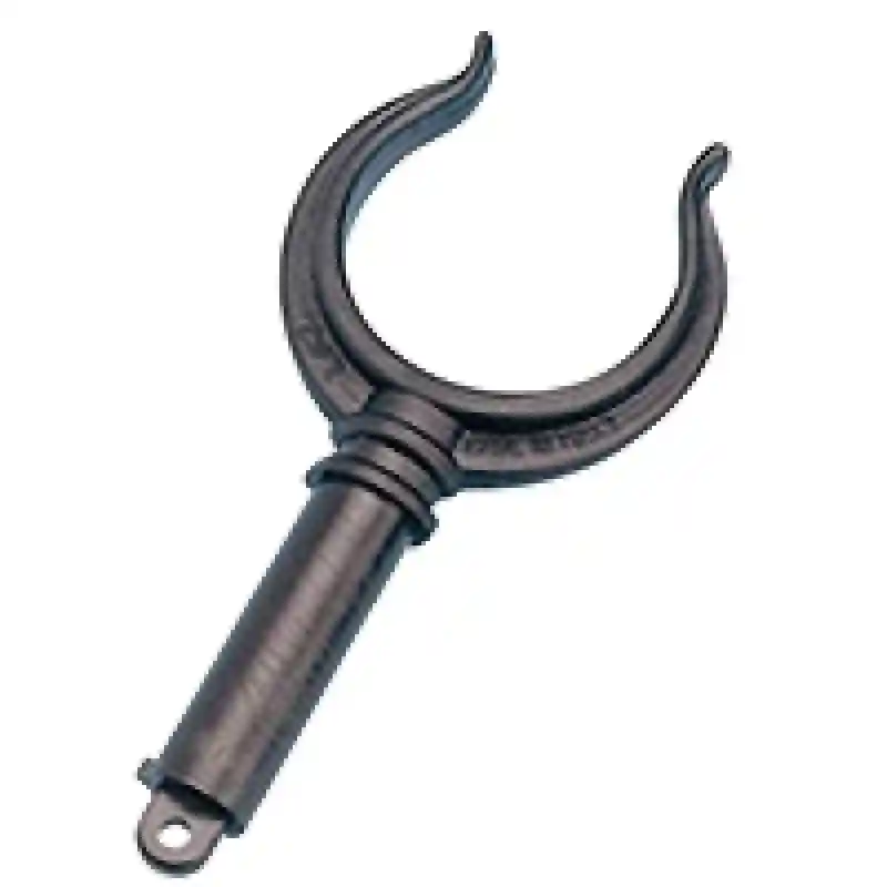 Oarlock, Ø 53mm, Polyamide, Siyah