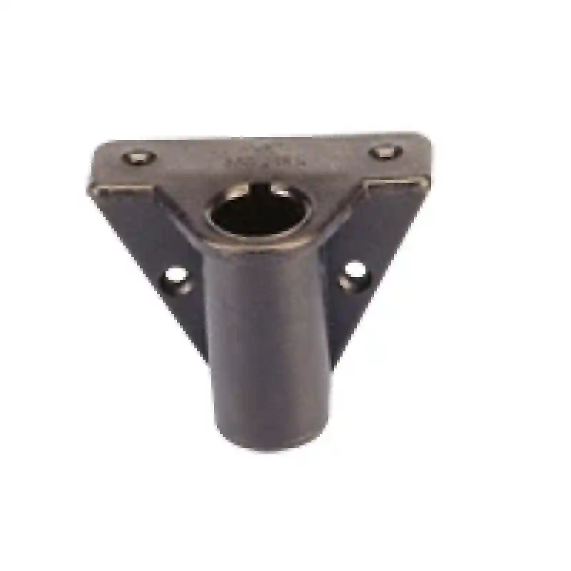 Oarlock Socket, Side-Mount, Siyah