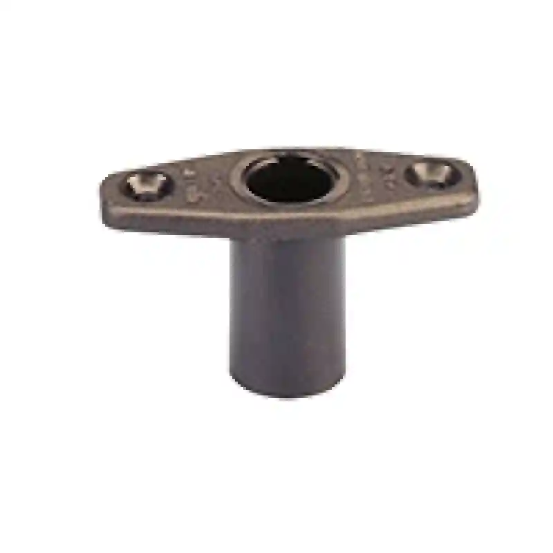 Oarlock Socket, Top-Mount, Siyah