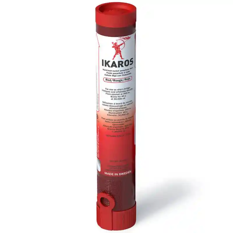 İkaros Paraşütlü İşaret Fişeği Kırmızı