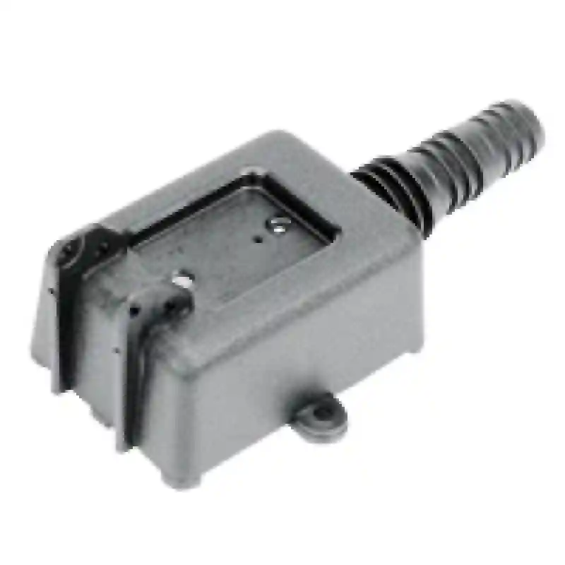 Plastik Bilge Strainer, Ø 18/20/24 Hose, Rect. Siyah