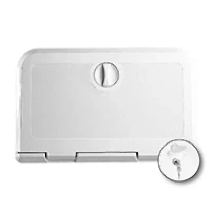 Saklama Hatchi - Vhf/Radiocd, Kilitli, 180X285mm, Beyaz