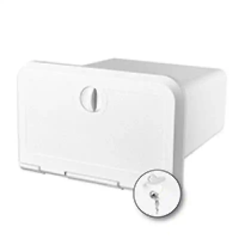 Saklama Hatchi - Vhf/Radiocd, Kilitli, 180X285X255mm, Beyaz