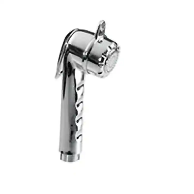 Shower Head, Abs, Long, 1/2 Thread, Chrome