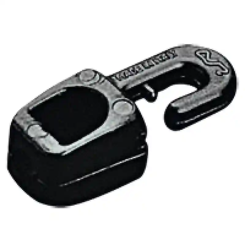 Yaylı Kanca W/Eye Ø 9X38mm, F/ Ø 6mm Cord, Polyam. Siyah