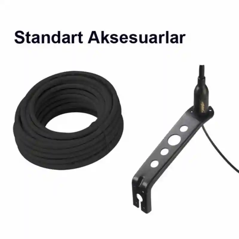 SUPERGAIN Black Swan VHF Anten ve Rüzgar Gülü