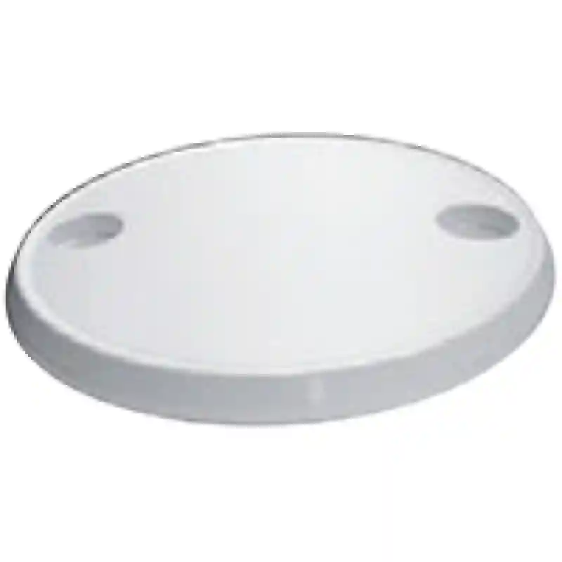 Table Top Round W/2 Glassholders, Ø 610mm, Asa Beyaz