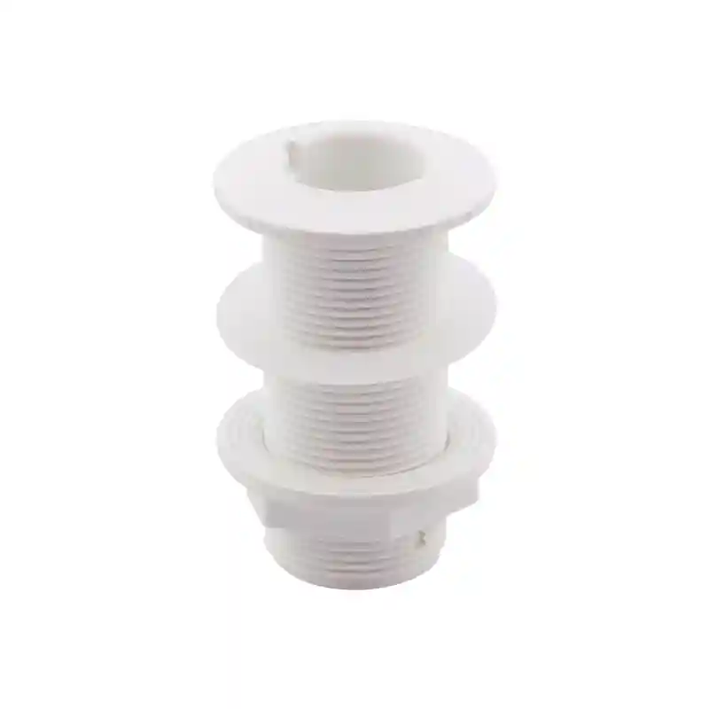 Thru-Hull Fitting 1 1/4,W/ Washer, L98mm, Beyaz, İso