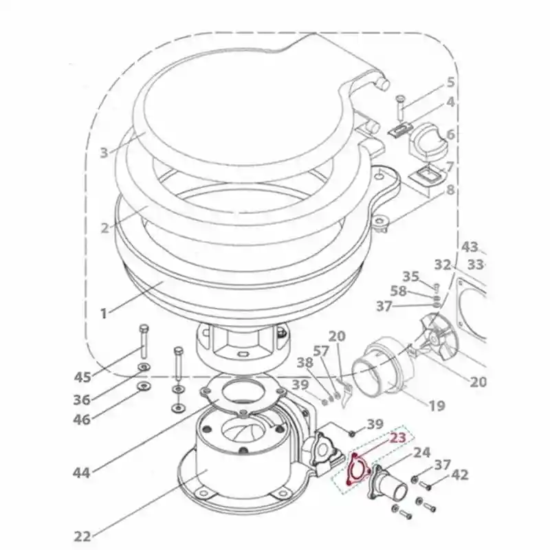 TMC Elektrikli Tuvalet Çıkış Valfi