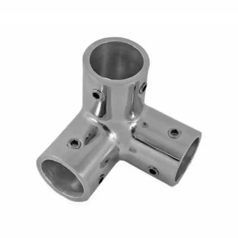  Vardavela Ara Parçası Krom Bağlantı Köşe Çap 25mm